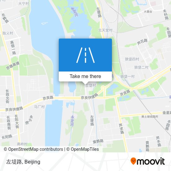 左堤路 map