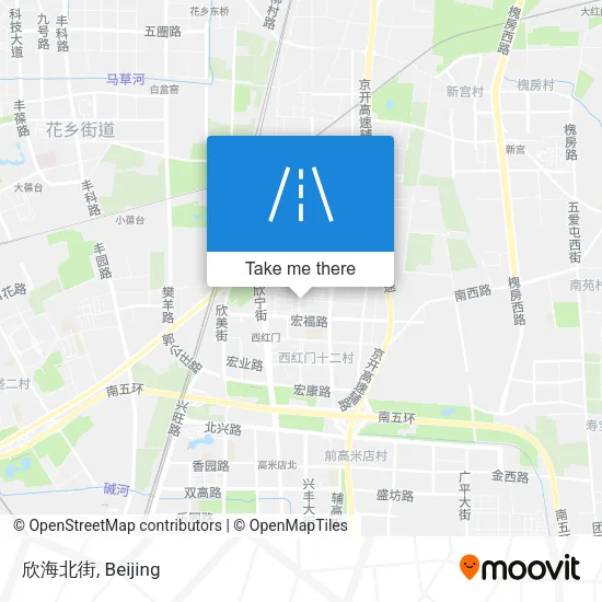 欣海北街 map