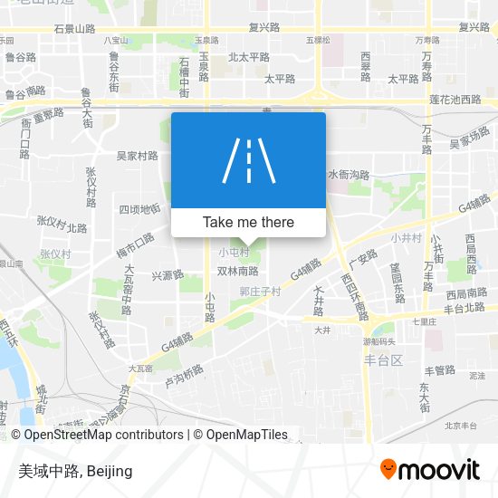 美域中路 map