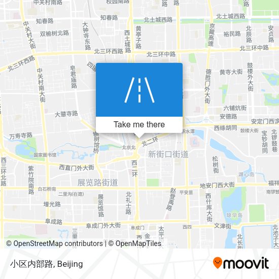 小区内部路 map