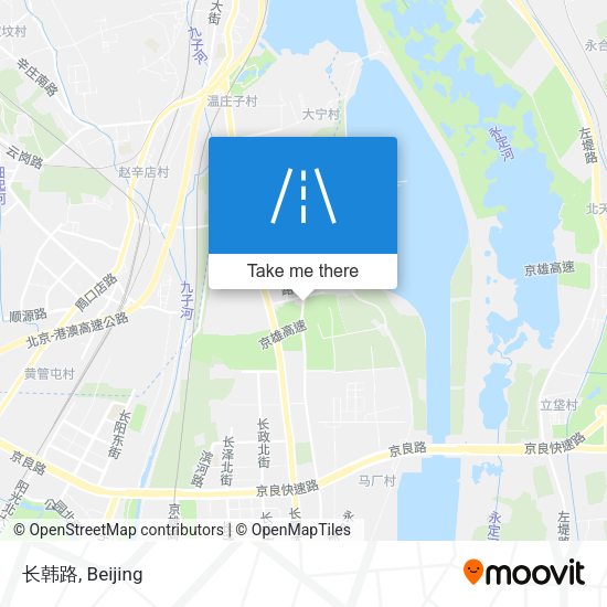 长韩路 map