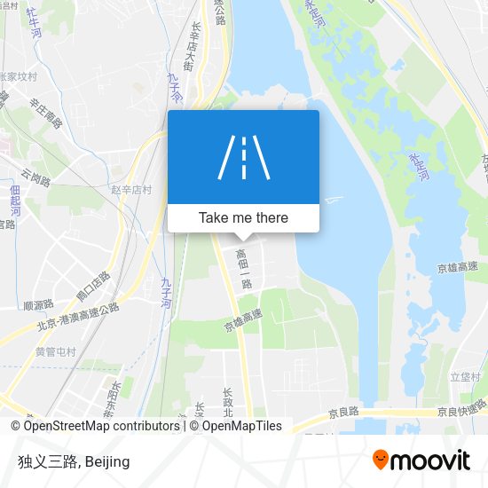 独义三路 map