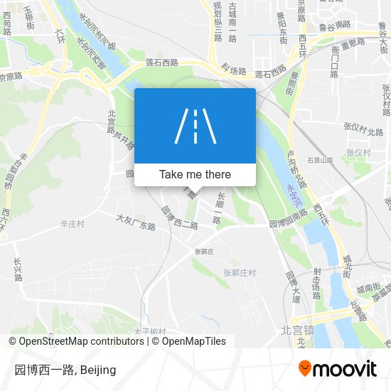 园博西一路 map