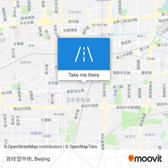 首经贸中街 map