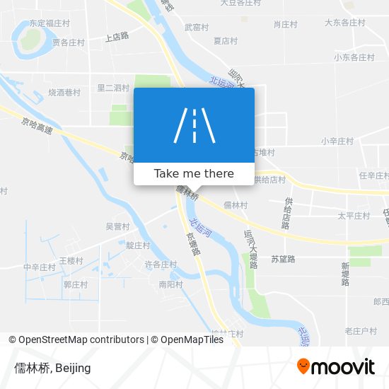 儒林桥 map