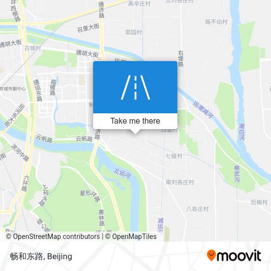 畅和东路 map