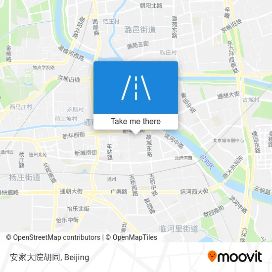 安家大院胡同 map