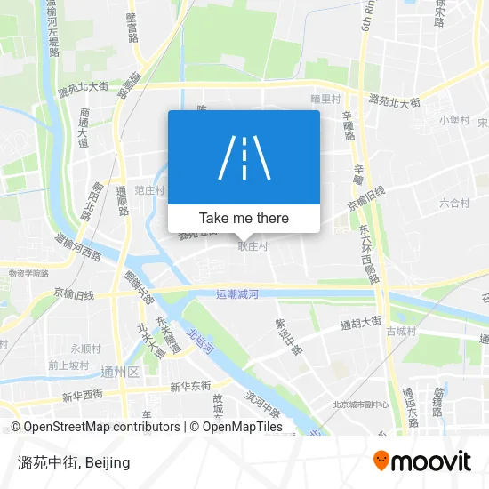 潞苑中街 map