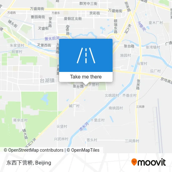 东西下营桥 map
