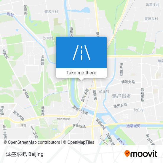 源盛东街 map