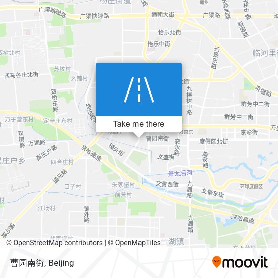曹园南街 map