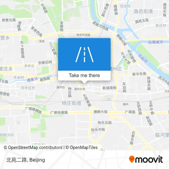 北苑二路 map
