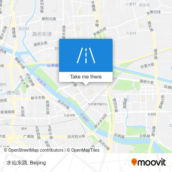 水仙东路 map