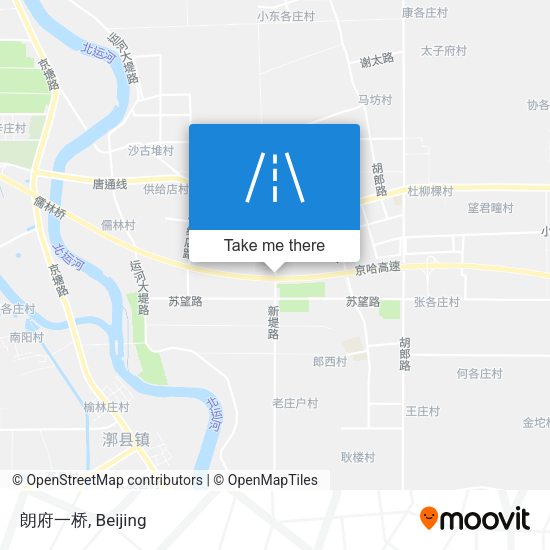 朗府一桥 map