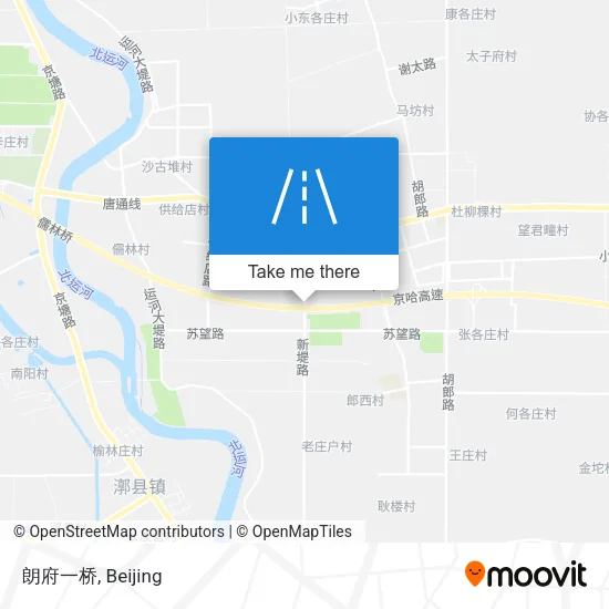 朗府一桥 map