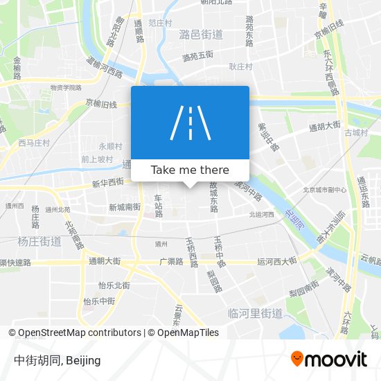 中街胡同 map