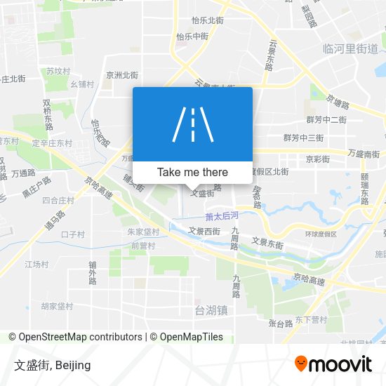 文盛街 map