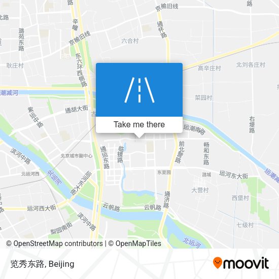 览秀东路 map