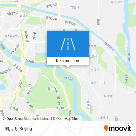 朗清街 map