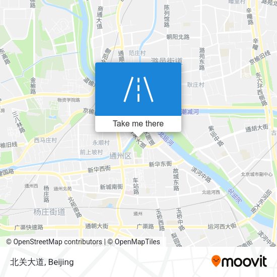北关大道 map