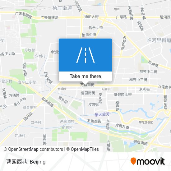 曹园西巷 map