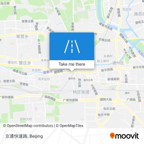 京通快速路 map