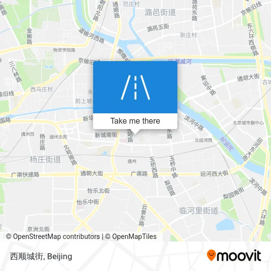 西顺城街 map