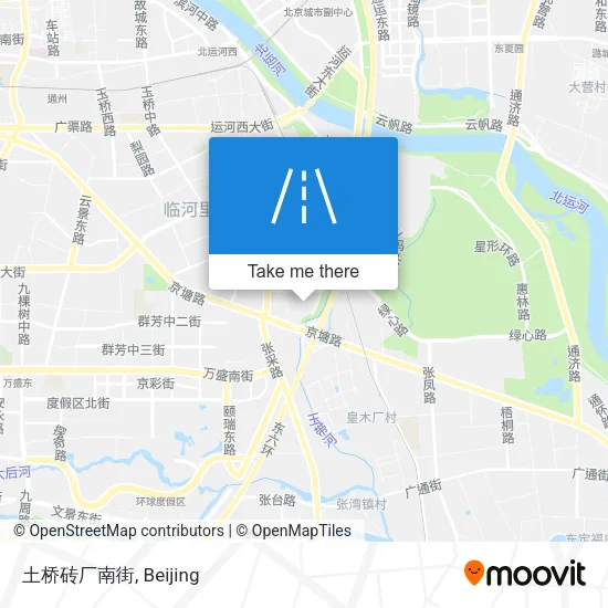 土桥砖厂南街 map