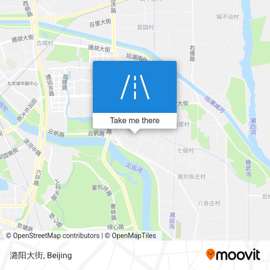 潞阳大街 map