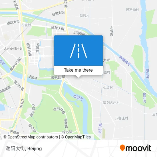 潞阳大街 map