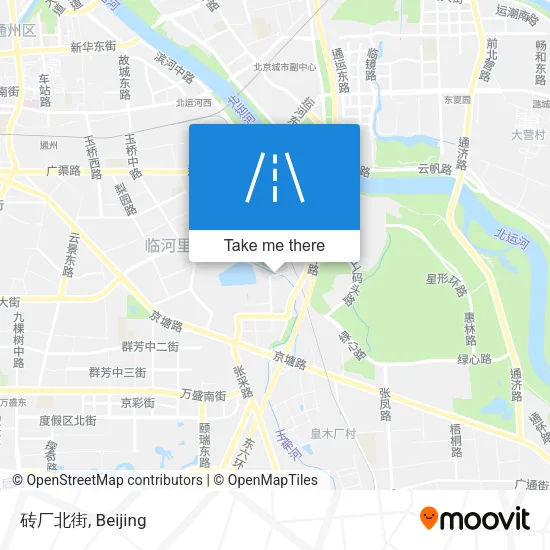 砖厂北街 map