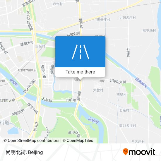 尚明北街 map