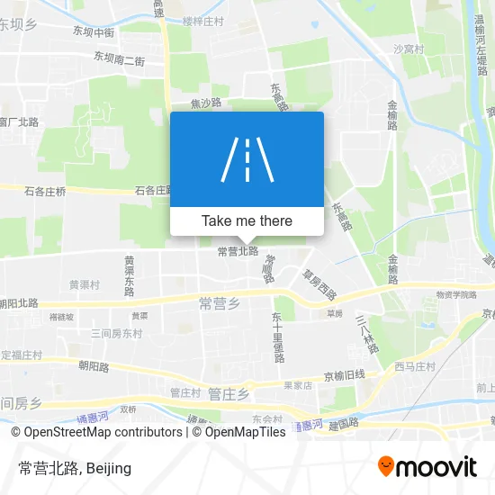 常营北路 map