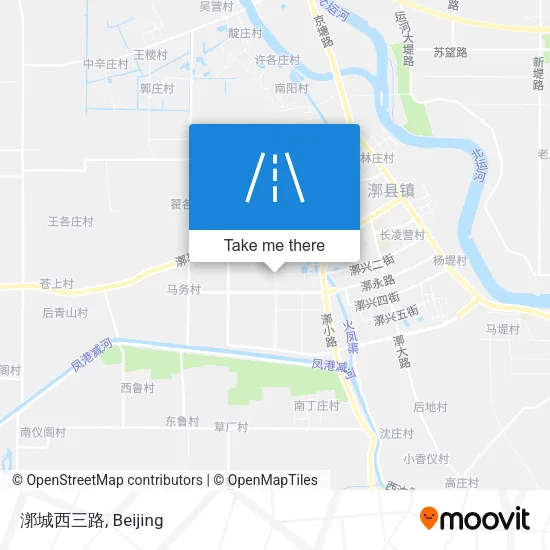 漷城西三路 map