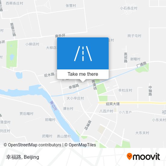 幸福路 map