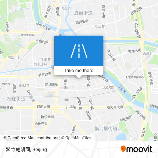 紫竹庵胡同 map