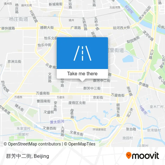 群芳中二街 map