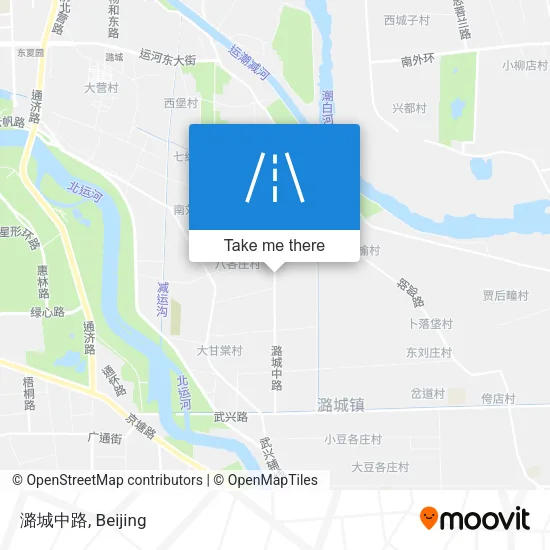 潞城中路 map