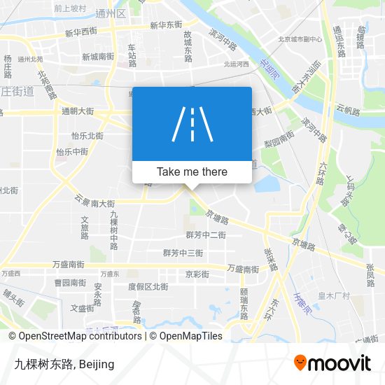 九棵树东路 map