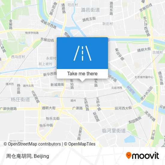周仓庵胡同 map