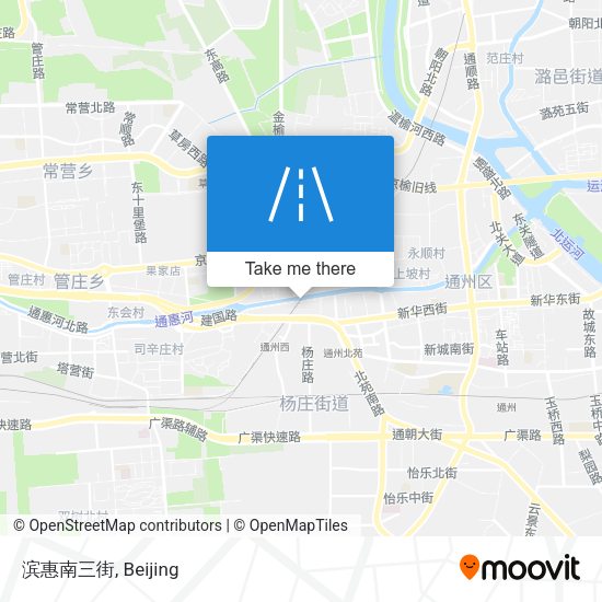 滨惠南三街 map