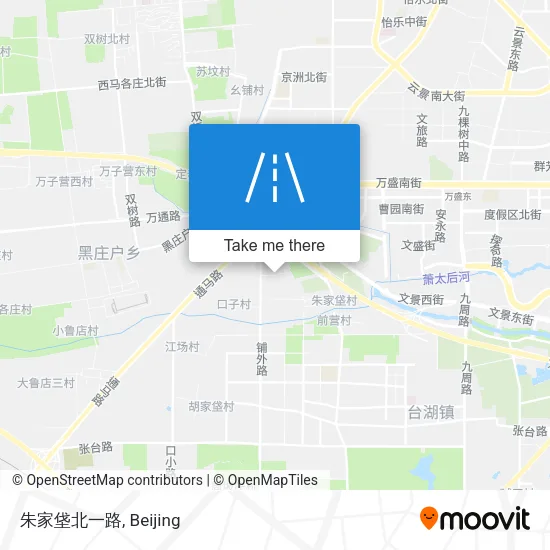 朱家垡北一路 map