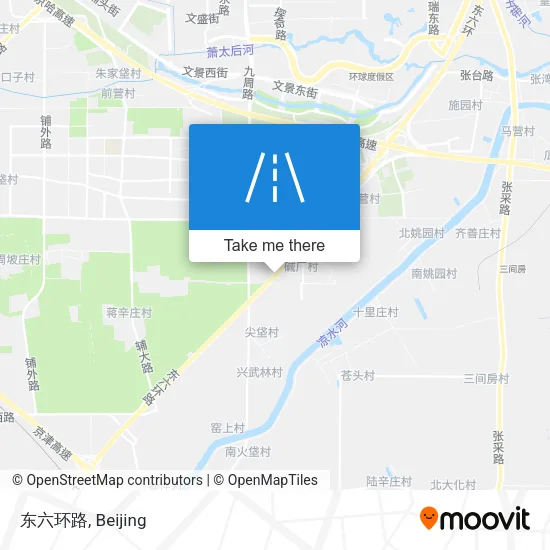 东六环路 map