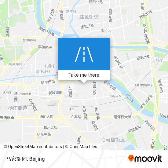 马家胡同 map