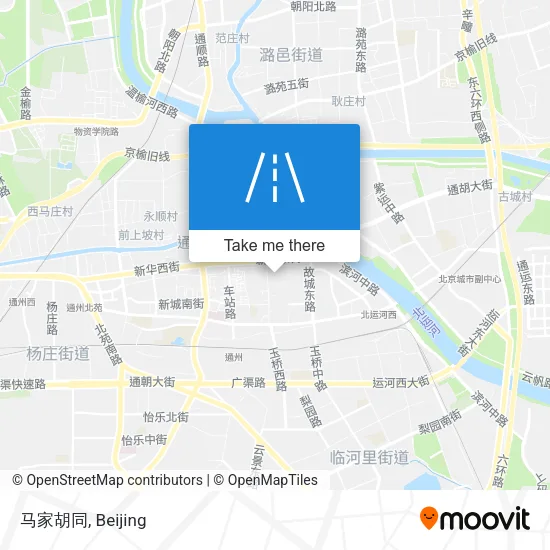 马家胡同 map