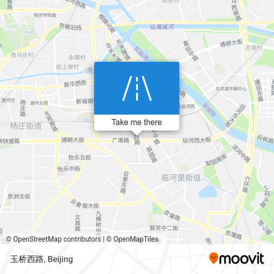 玉桥西路 map