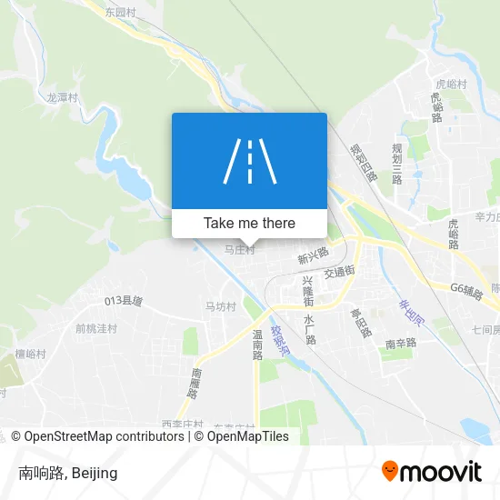 南响路 map