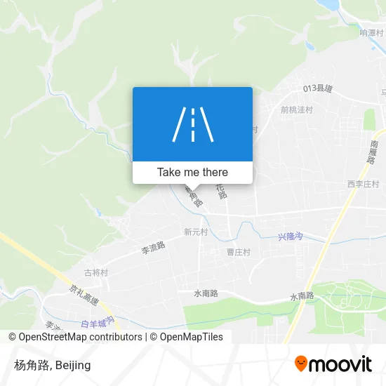 杨角路 map