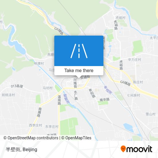 半壁街 map