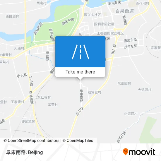 阜康南路 map